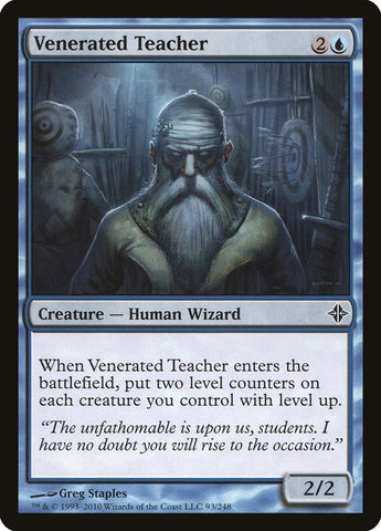 Image for Venerated Teacher (93) [Rise of the Eldrazi]