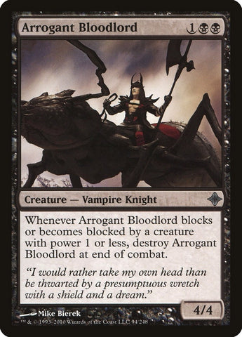 Image for Arrogant Bloodlord (94) [Rise of the Eldrazi]