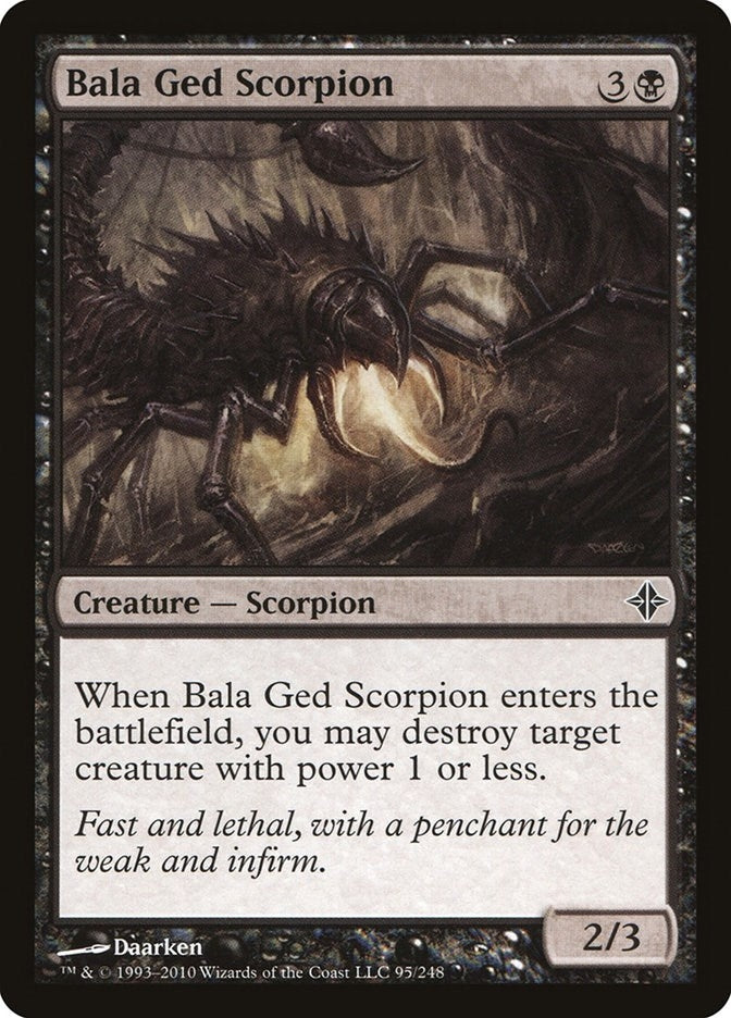 Image for Bala Ged Scorpion (95) [Rise of the Eldrazi]