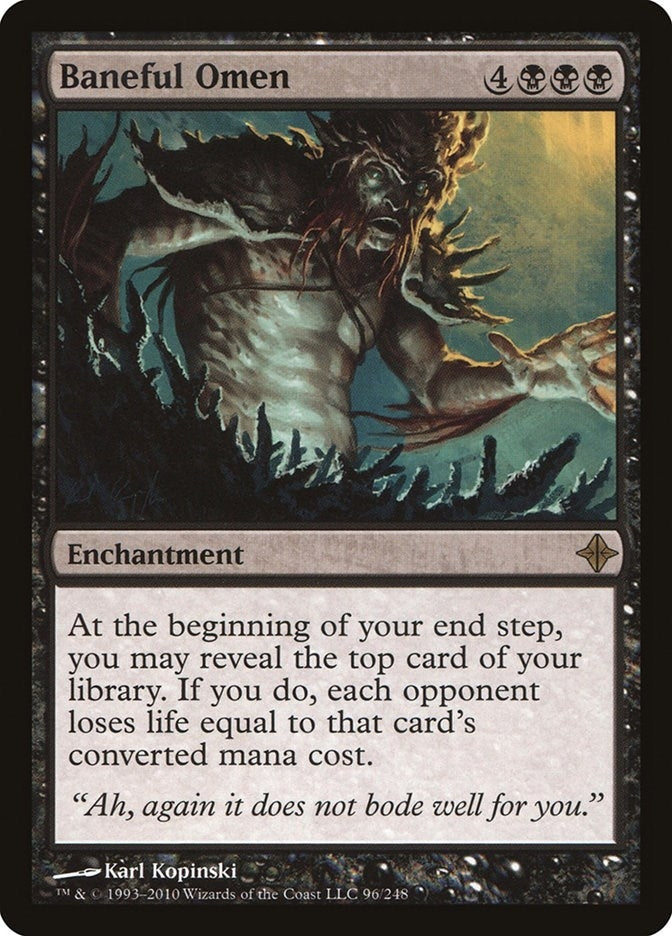 Image for Baneful Omen (96) [Rise of the Eldrazi]