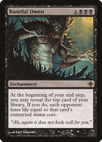 Image for Baneful Omen (96) [Rise of the Eldrazi]