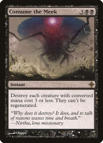 Image for Consume the Meek (100) [Rise of the Eldrazi]