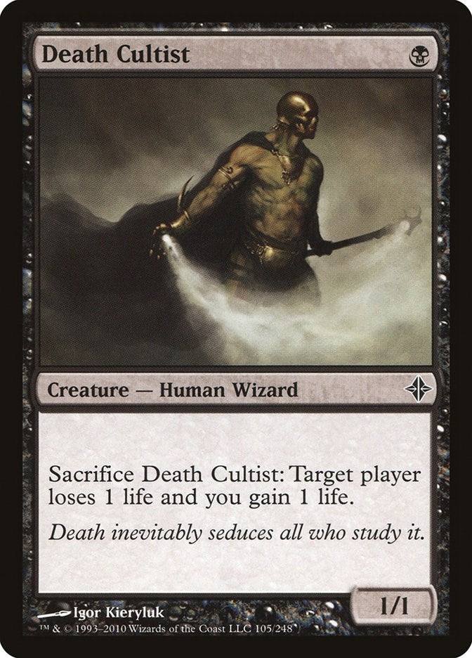 Image for Death Cultist (105) [Rise of the Eldrazi]
