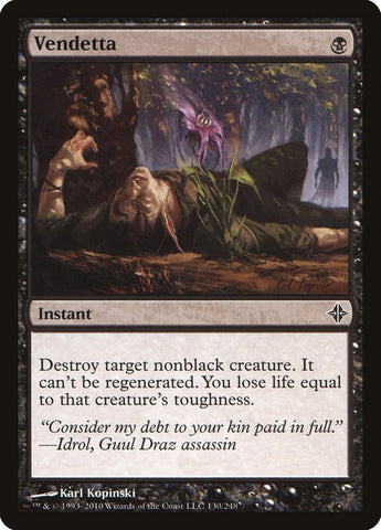 Image for Vendetta (130) - Magic: The Gathering