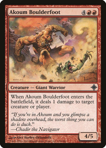 Image for Akoum Boulderfoot (134) [Rise of the Eldrazi]