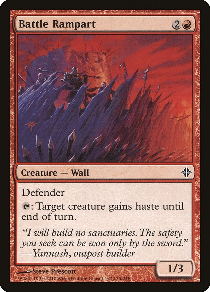 Image for Battle Rampart (135) [Rise of the Eldrazi]