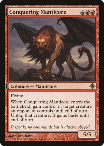 Image for Conquering Manticore (139) [Rise of the Eldrazi]