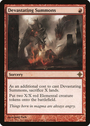 Image for Devastating Summons (140) [Rise of the Eldrazi]