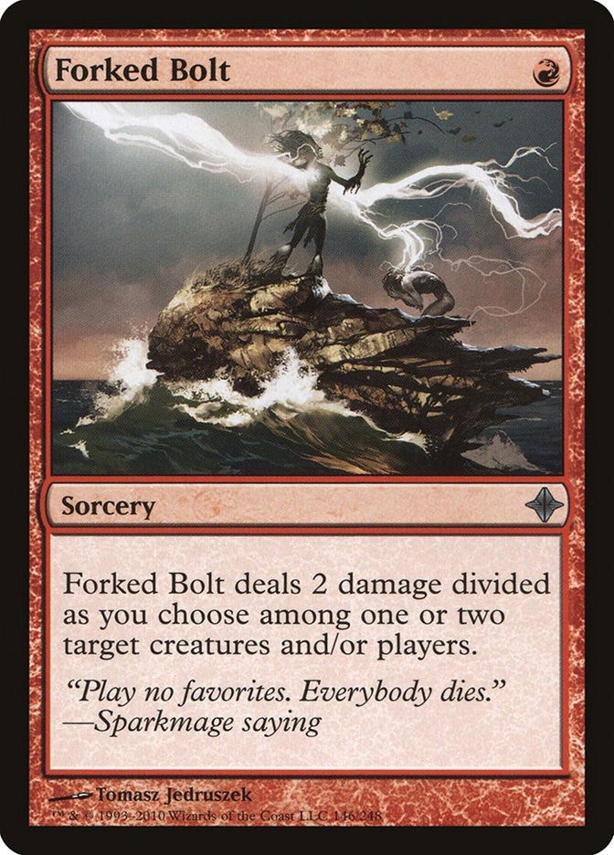 Image for Forked Bolt (146) [Rise of the Eldrazi]