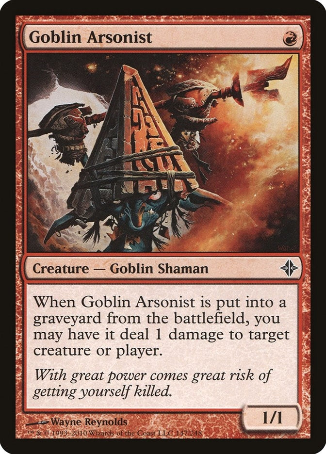 Image for Goblin Arsonist (147) [Rise of the Eldrazi]