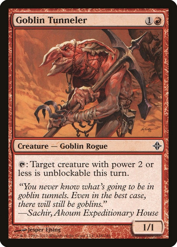 Image for Goblin Tunneler (148) [Rise of the Eldrazi]