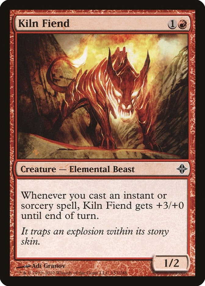 Image for Kiln Fiend (153) [Rise of the Eldrazi]