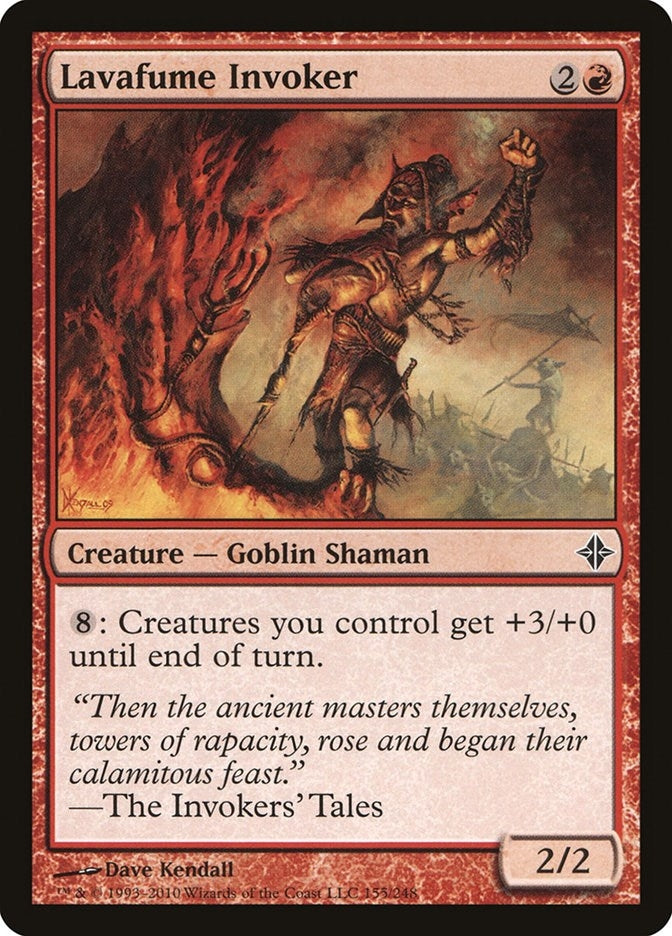 Image for Lavafume Invoker (155) [Rise of the Eldrazi]