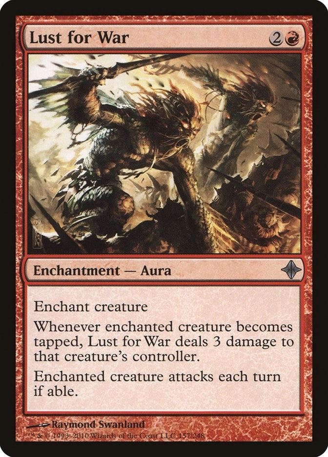 Image for Lust for War (157) [Rise of the Eldrazi]