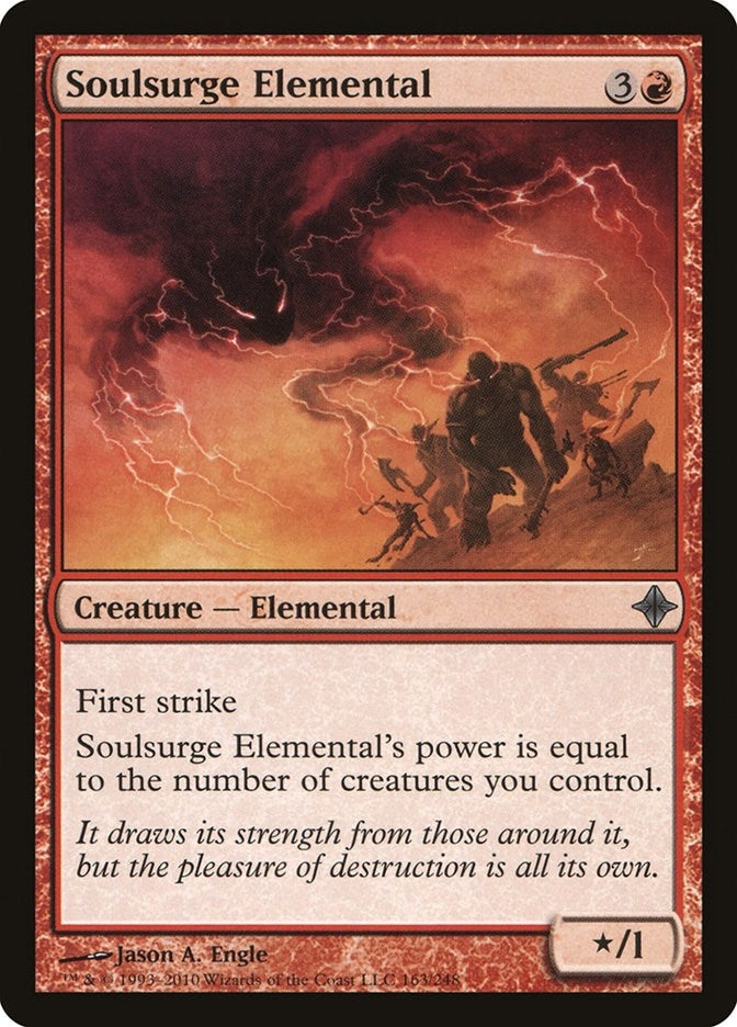 Image for Soulsurge Elemental (163) [Rise of the Eldrazi]