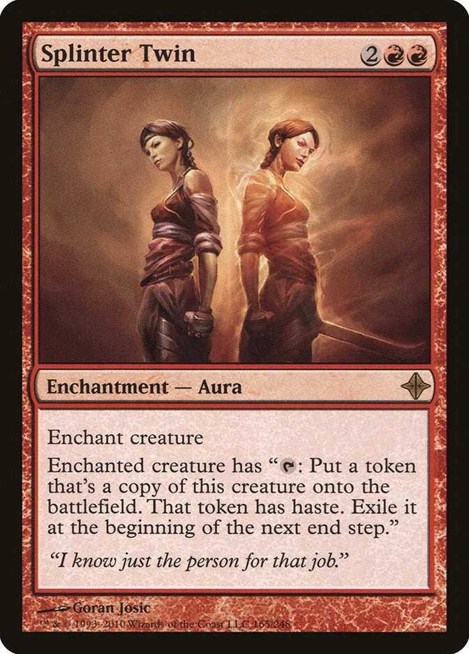 Image for Splinter Twin (165) [Rise of the Eldrazi]