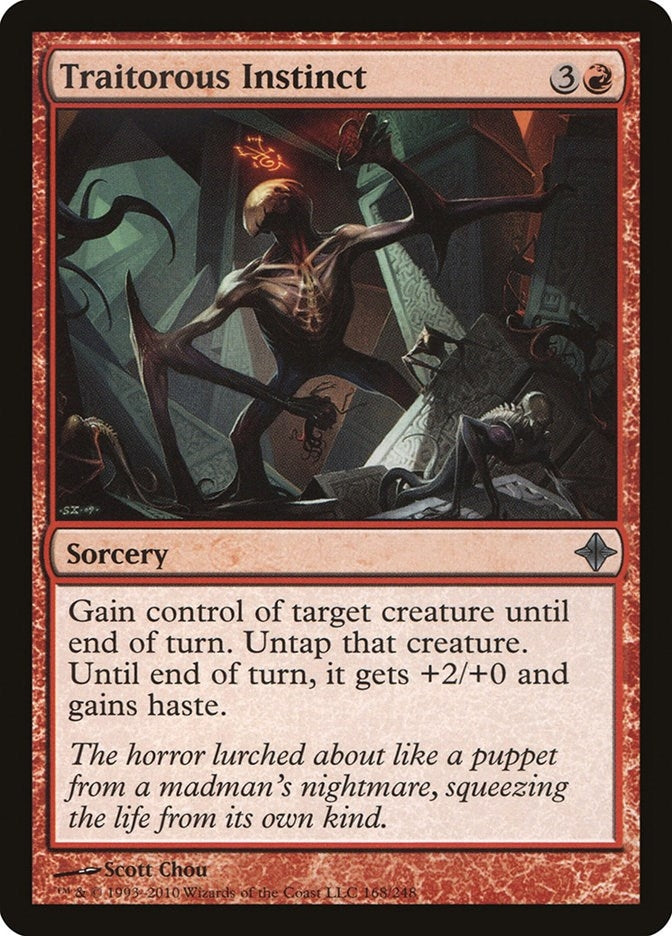 Image for Traitorous Instinct (168) [Rise of the Eldrazi]