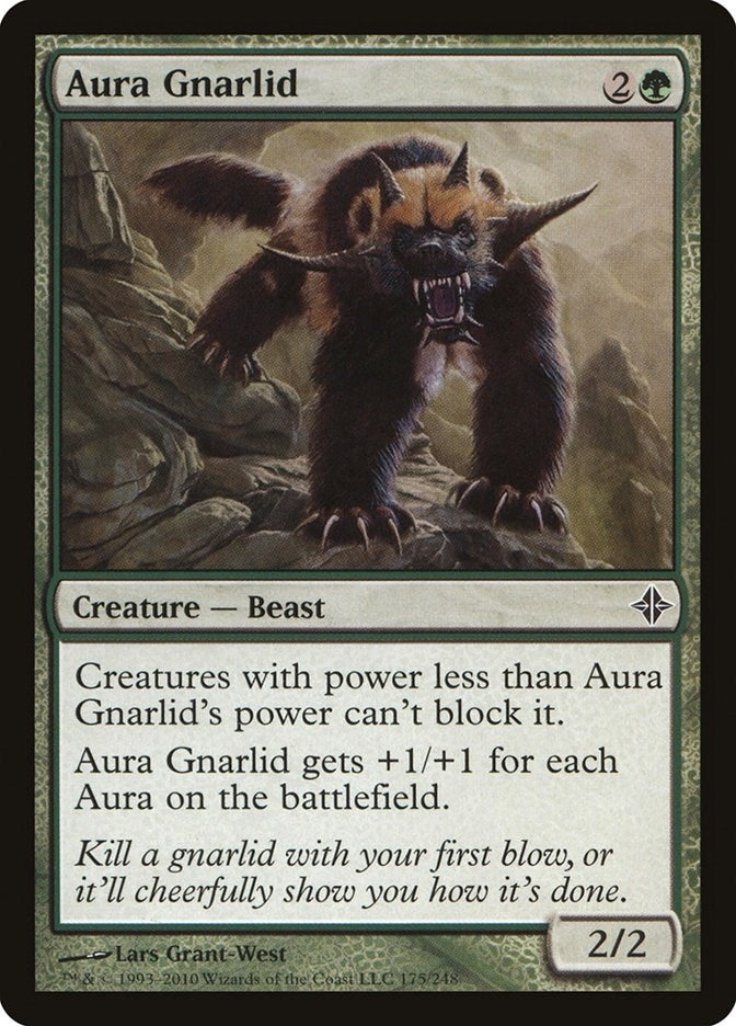 Image for Aura Gnarlid (175) [Rise of the Eldrazi]