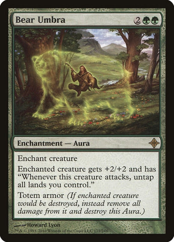 Image for Bear Umbra (177) [Rise of the Eldrazi]