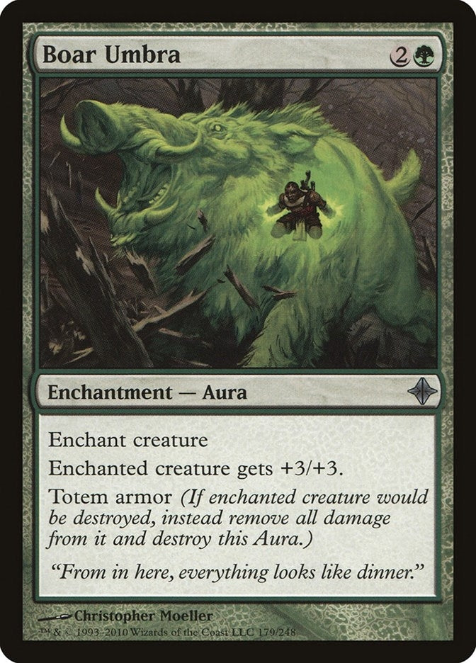 Image for Boar Umbra (179) [Rise of the Eldrazi]