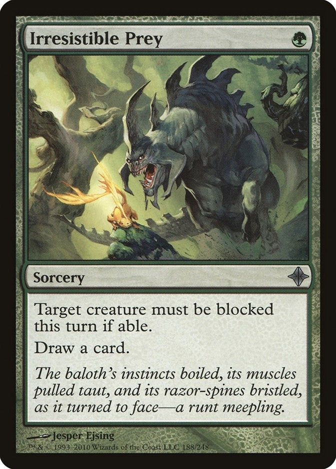 Image for Irresistible Prey (188) [Rise of the Eldrazi]