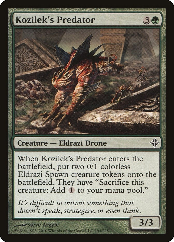Image for Kozilek's Predator (193) [Rise of the Eldrazi]