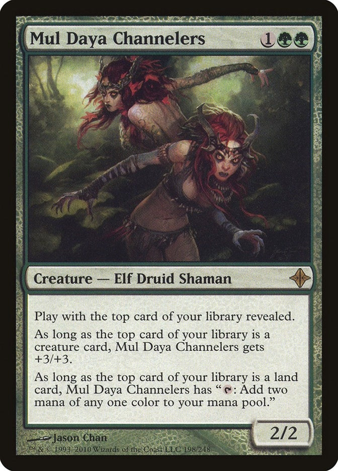 Image for Mul Daya Channelers (198) [Rise of the Eldrazi]