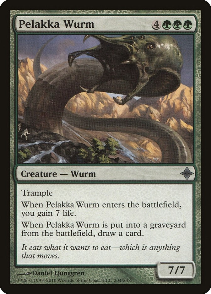 Image for Pelakka Wurm (204) [Rise of the Eldrazi]