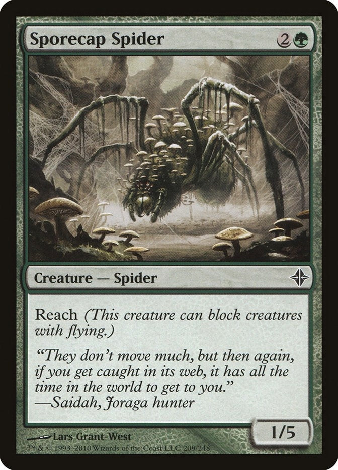 Image for Sporecap Spider (209) [Rise of the Eldrazi]