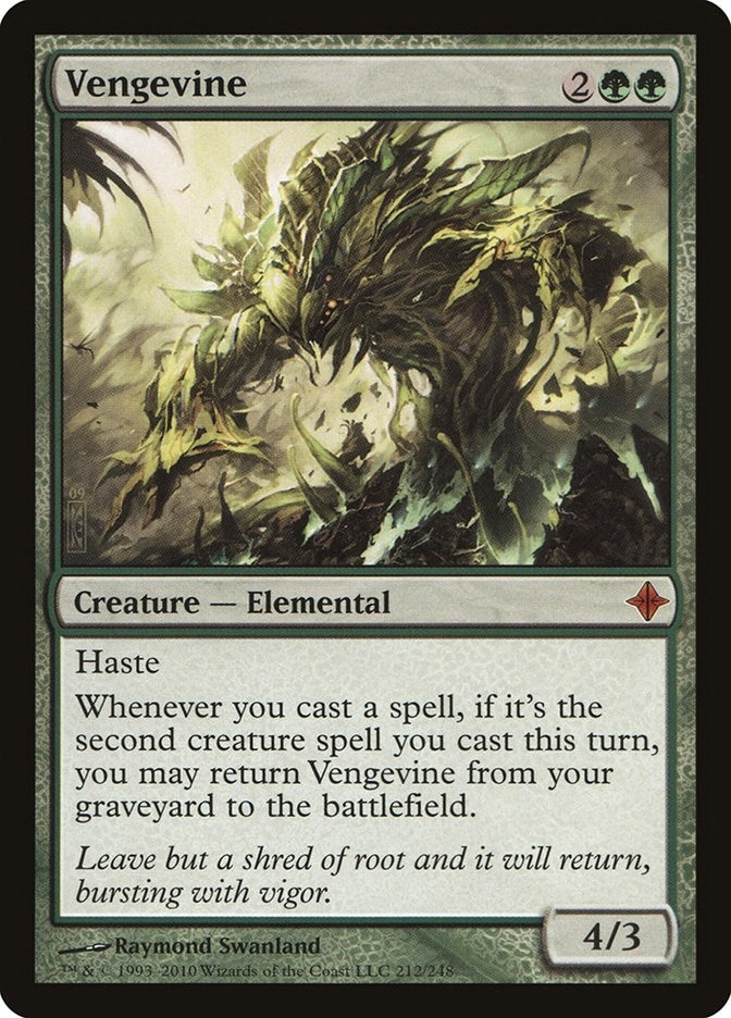 Image for Vengevine (212) [Rise of the Eldrazi]