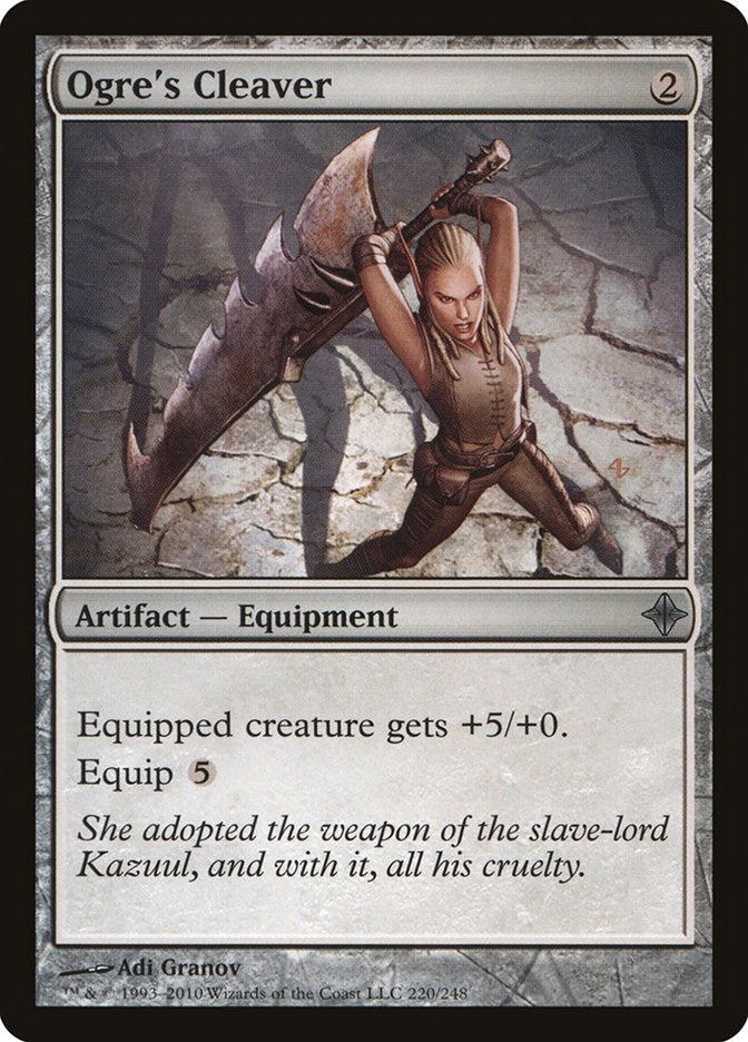 Image for Ogre's Cleaver (220) [Rise of the Eldrazi]