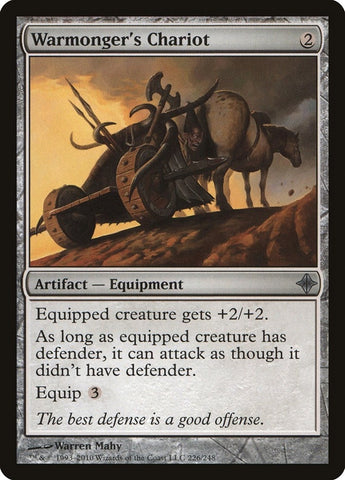 Image for Warmonger's Chariot (226) - Magic: The Gathering
