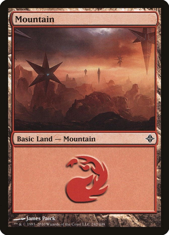 Image for Mountain (242) (242) [Rise of the Eldrazi]