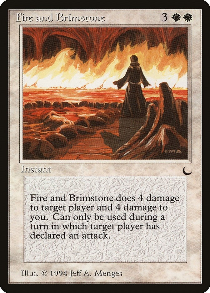 Image for Fire and Brimstone [The Dark]