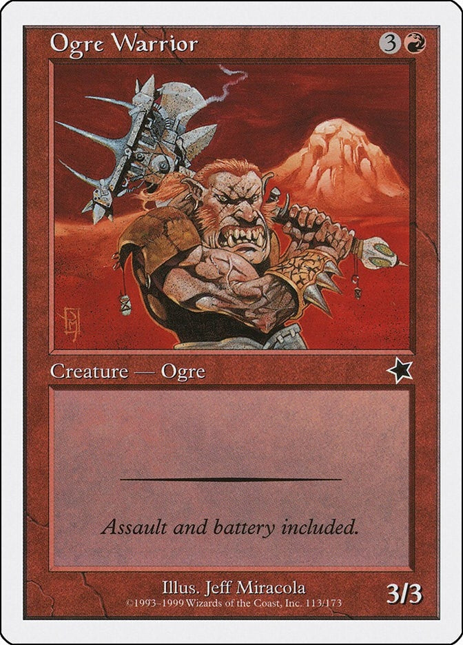 Image for Ogre Warrior (113) [Starter 1999]