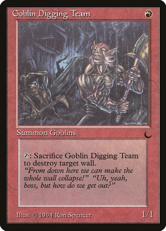 Image for Goblin Digging Team [The Dark]