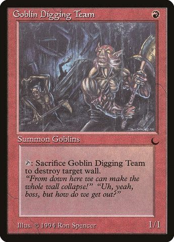 Image for Goblin Digging Team [The Dark]