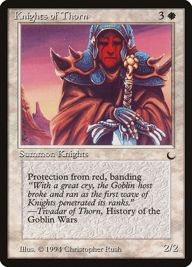 Image for Knights of Thorn [The Dark]