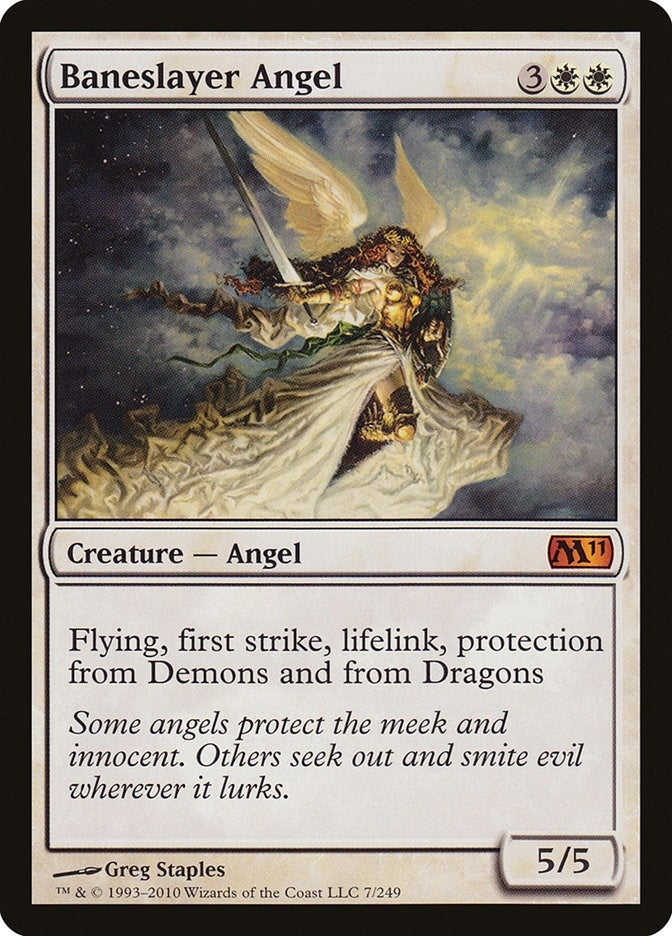 Image for Baneslayer Angel (7) [Magic 2011 (M11)]