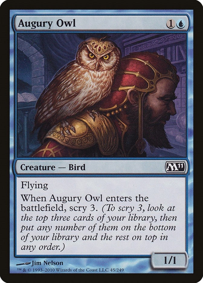 Image for Augury Owl (45) [Magic 2011 (M11)]