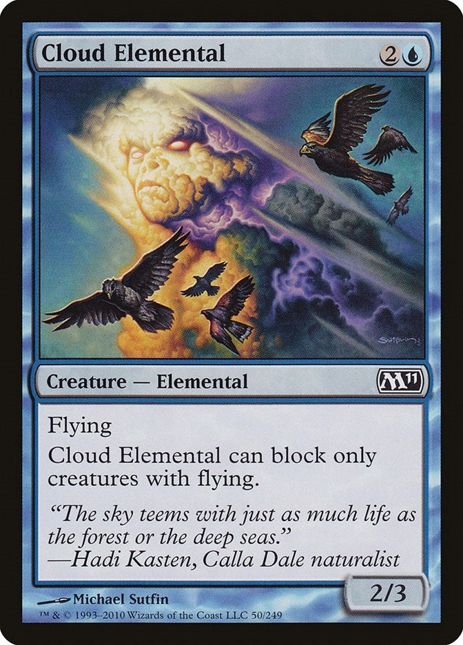 Image for Cloud Elemental (50) [Magic 2011 (M11)]
