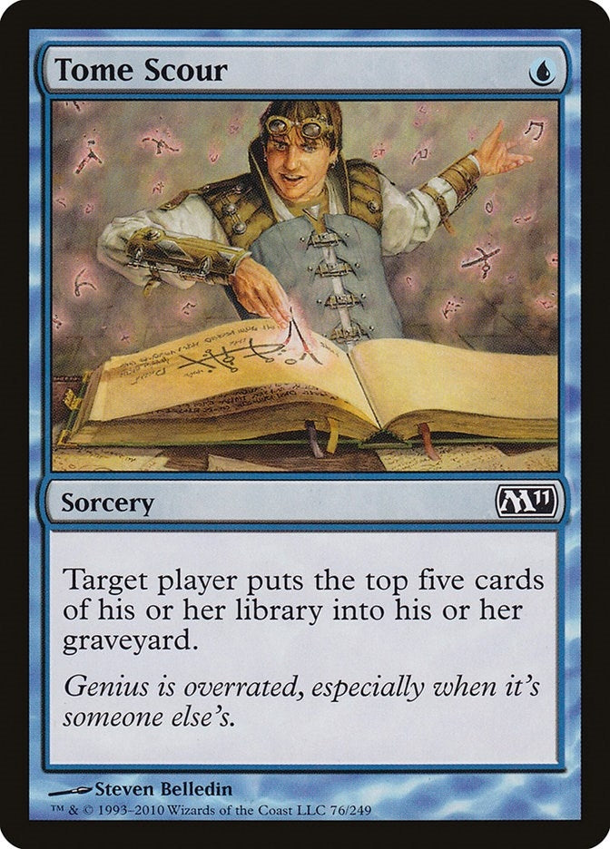 Image for Tome Scour (76) [Magic 2011 (M11)]