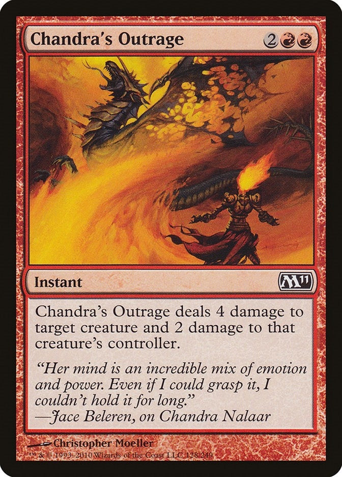 Image for Chandra's Outrage (128) [Magic 2011 (M11)]