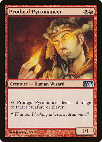Image for Prodigal Pyromancer (152) [Magic 2011 (M11)]