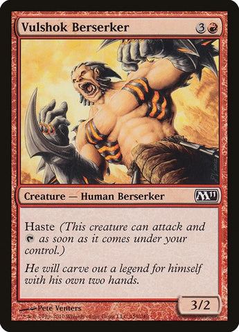 Image for Vulshok Berserker (159) [Magic 2011 (M11)]