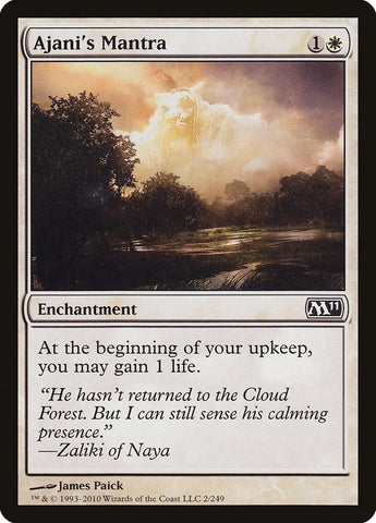 Image for Ajani's Mantra (2) [Magic 2011 (M11)]