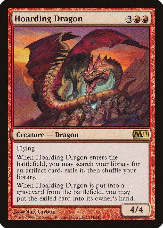 Image for Hoarding Dragon (144) [Magic 2011 (M11)]