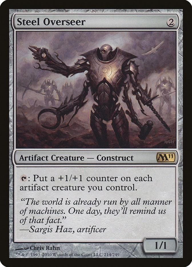 Image for Steel Overseer (214) [Magic 2011 (M11)]