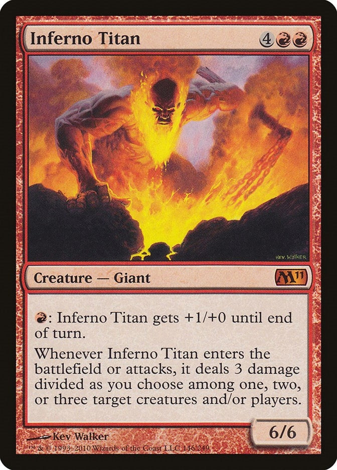 Image for Inferno Titan (146) [Magic 2011 (M11)]