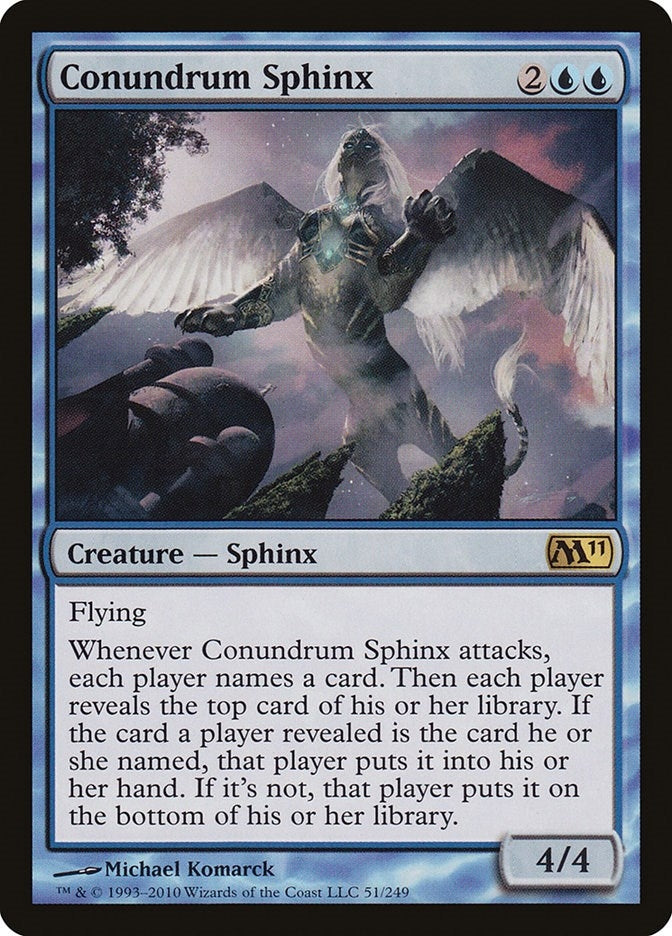 Image for Conundrum Sphinx (51) [Magic 2011 (M11)]